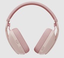 LOGITECH ZONE VIBE 100 (ROSA) / AUDIFONO INALAMBRICO & BLUETOOTH / CONEXION USB-C