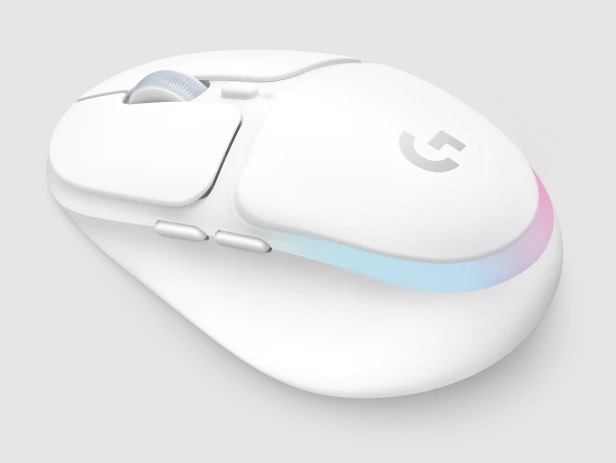 LOGITECH G705 LIGHTSPEED BLANCO / MOUSE INALAMBRICO GAMING / NANO RECEPTOR USB / 8.2K DPI / 6 BOTONES / 3 ZONA RGB