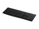 LOGITECH K270 / TECLADO INALAMBRICO 2.4GHZ / RECEPTOR USB / RESISTENTE A SALPICADURA / ESPAÑOL