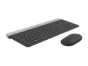 LOGITECH SLIM COMBO MK470 / TECLADO MULTIMEDIA Y RATÓN ÓPTICO INALÁMBRICOS / RECEPTOR USB / NEGRO / ESPAÑOL