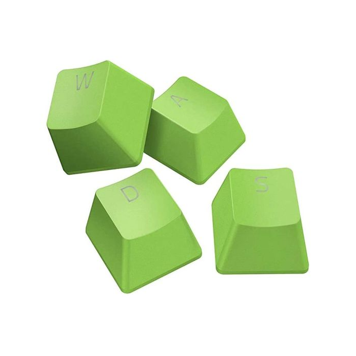 RAZER PBT KEYCAP UPGRADE SET / KIT DE 120 TECLAS CON VERDES / DOUBLESHOT KEYCAP / COMPATIBLE CON TECLADO MECANICO Y OPTICO