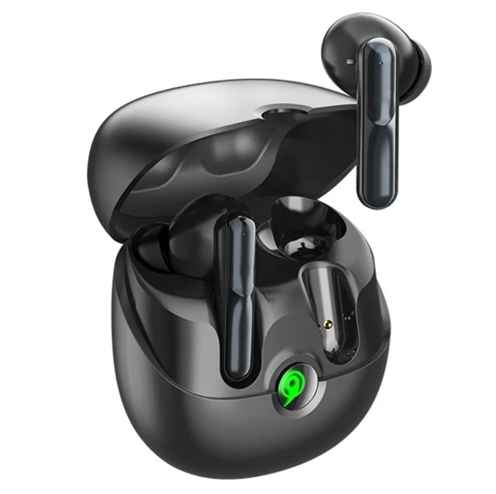 CELEBRAT W55 NEGRO / AURICULARES INALAMBRICOS BLUETOOTH / CANCELACION DE RUIDO Y AMBIENTE ACTIVA / BASE DE CARGA TIPO-C / HASTA 5 HORAS DE USO