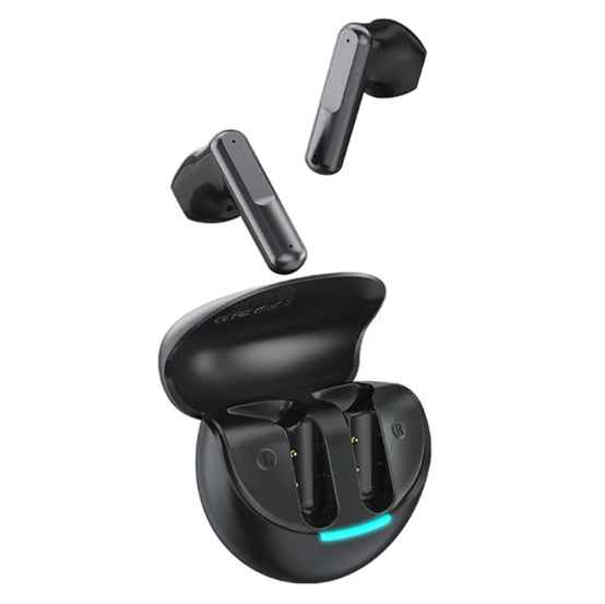CELEBRAT W61 NEGRO / AURICULARES INALAMBRICOS / BLUETOOTH 5.3 / CONTROLES TACTILES / HASTA 4 HORAS DE USO / BASE CON TIPO-C