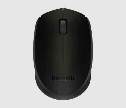 LOGITECH M170 / RATÓN ÓPTICO INALÁMBRICO / 2.4GHZ / NANO RECEPTOR USB / COLOR NEGRO