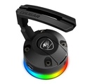 COUGAR BUNKER RGB / MOUSE BUNGEE / BOTON PARA LUCES RGB / 2X HUB USB 2.0 / FLEXIBLE DISEÑO PARA CABLE