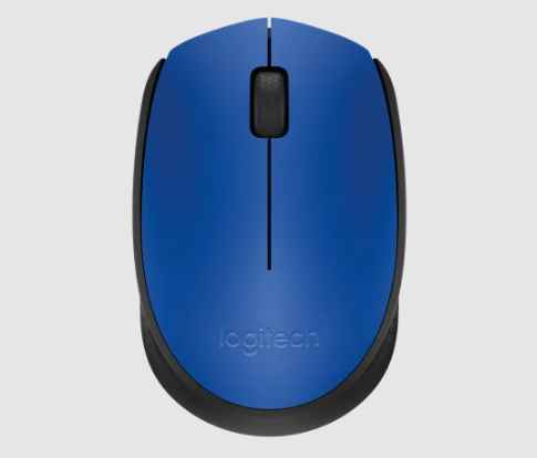 LOGITECH M170 / RATÓN ÓPTICO INALÁMBRICO / 2.4GHZ / NANO RECEPTOR USB / COLOR AZUL