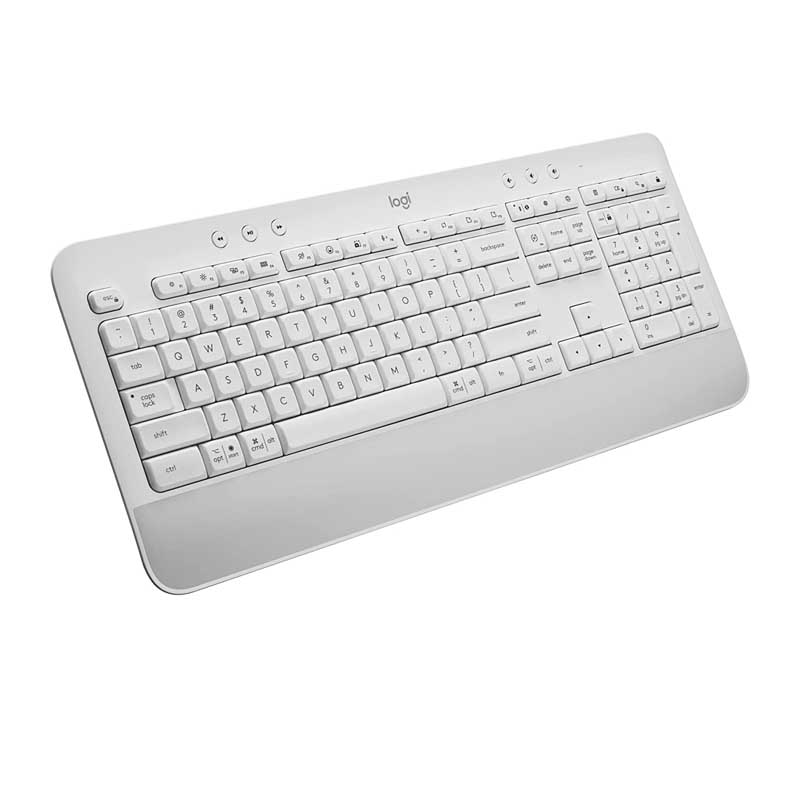 LOGITECH SIGNATURE K650 (BLANCO) / TECLADO INALAMBRICO CONFORTABLE / COMPATIBLE CON WINDOWS, MAC, CHROME, LINUX / IDIOMA ESPAÑOL