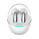 CELEBRAT W51 BLANCO / AURICULARES INALAMBRICOS / HASTA 30H EN REPOSO / DISEÑO GOTA DE AGUA / BLUETOOTH 5.3 / BASE DE CARGA TIPO-C