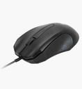 XTECH XTM-165 - RATON OPTICO / 3 BOTONES CON CABLE / 1000DPI / USB 2.0 / NEGRO