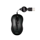 ARGOM ARG-MS-0008BK / RATON PEQUEÑO RETRACTABLE / COLOR NEGRO