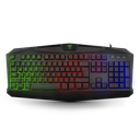 T-DAGGER TANKER RAINBOW T-TGK106 - TECLADO GAMING / ILUMINACION RGB LED 3 COLOR BACKLIGHT / INGLES / NEGRO