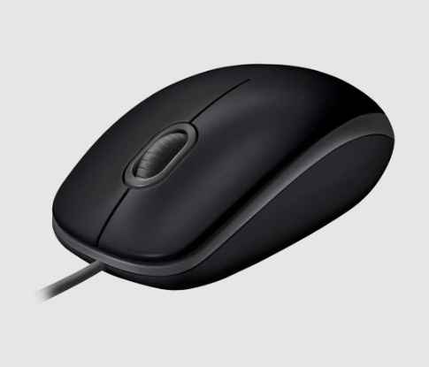 LOGITECH M110 SILENT NEGRO - MOUSE USB DE TAMANO NORMAL CON CABLE / SILENCIOSO / ÓPTICA / 1000 DPI / PLUG AND PLAY