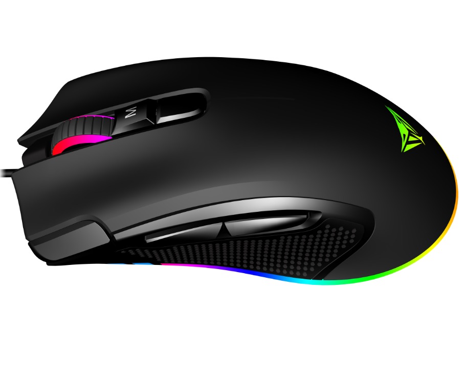 VIPER GAMING V551 RGB / RATON GAMING CON SENSOR OPTICO PIXART/ 6.2K DPI / CABLE USB / COLOR NEGRO