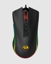 REDRAGON COBRA M711 / MOUSE GAMER RGB / 10K DPI ADJUSTABLE / 20G / 8 BOTONES PROGRAMABLES / POLLING RATE AJUSTABLE / CONEXION USB