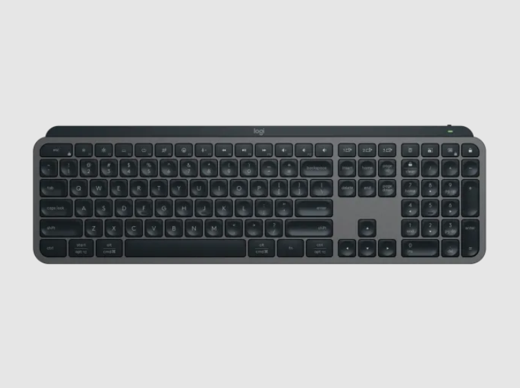 LOGITECH MX KEYS FOR BUSINESS / TECLADO INALAMBRICO & BLUETOOTH ILUMINADO / TECLAS BAJO PERFIL / IDIOMA INGLES / CAJA OEM