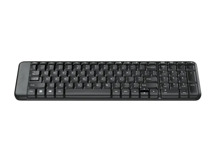 LOGITECH WIRELESS DESKTOP MK220 - COMPACTA COMBINACIÓN DE TECLADO Y RATÓN / INALÁMBRICOS / RECEPTOR USB / NEGRO / ESPAÑOL
