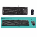 COMBO TECLADO RATÓN LOGITECH MK120 USB NEGRO