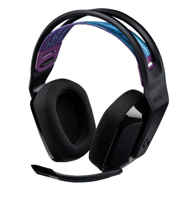 LOGITECH G535 NEGRO / AUDIFONO CON MICROFONO INALAMBRICO LIGHTSPEED / RECARGABLE POR USB / COMPATIBLE CON PC, PS4, PS5