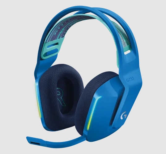 LOGITECH G733 LIGHTSPEED RGB / AUDIFONO CON MICROFONO INALAMBRICO / DTS / COMPATIBLE CON PS4, MAC, PC / COLOR AZUL