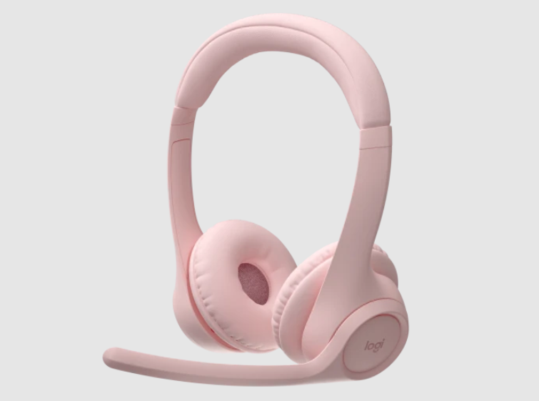 LOGITECH ZONE VIBE 300 (ROSA) / AUDIFONO INALAMBRICO & BLUETOOTH / CONEXION USB-C