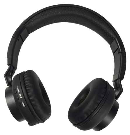 THONET & VANDER DAUER BLACK / HEADSET INALAMBRICO BLUETOOTH / CONTROL DE VOLUMEN / MICROFONO / CARGA USB-C / PLEGABLE