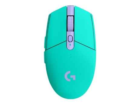 LOGITECH G305 LIGHTSPEED MINT - MOUSE INALÁMBRICO GAMING 12000 DPI / NANO RECEPTOR USB / 6 BOTONES PROGRAMABLES / ZERO SMOOTHING / MINT