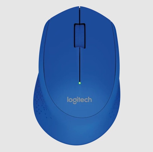 LOGITECH M280 - RATÓN / 1000 DPI / 2,4 GHZ / NANO RECEPTOR / USB 2.0 / 3 BOTONES / AZUL