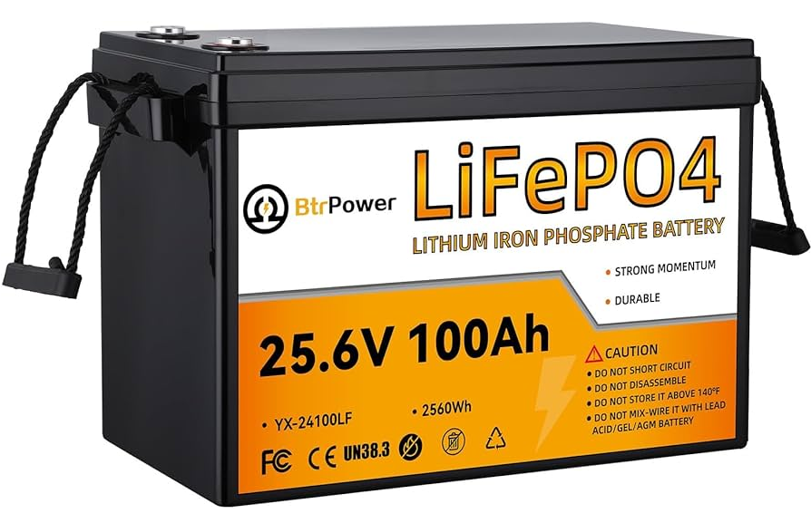 BATERIA LifePo4 24V 100 A 2.5 KW