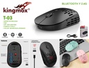 T-03 / RATON OPTICO INALAMBRICO USB RECARGABLE / DPI AJUSTABLE / 4 BOTONES / RECEPTOR TIPO-C / 600MAH / COLORES VARIADOS