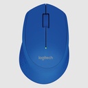 LOGITECH M280 - RATÓN / 1000 DPI / 2,4 GHZ / NANO RECEPTOR / USB 2.0 / 3 BOTONES / AZUL