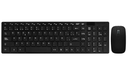 ARGOM TECH ARG-KB-7436 - COMBO CLÁSICO DE TECLADO Y MOUSE INALÁMBRICOS EN ESPAÑOL